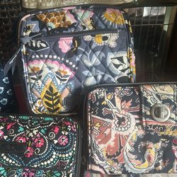 All Vera Bradley wallets $15 each