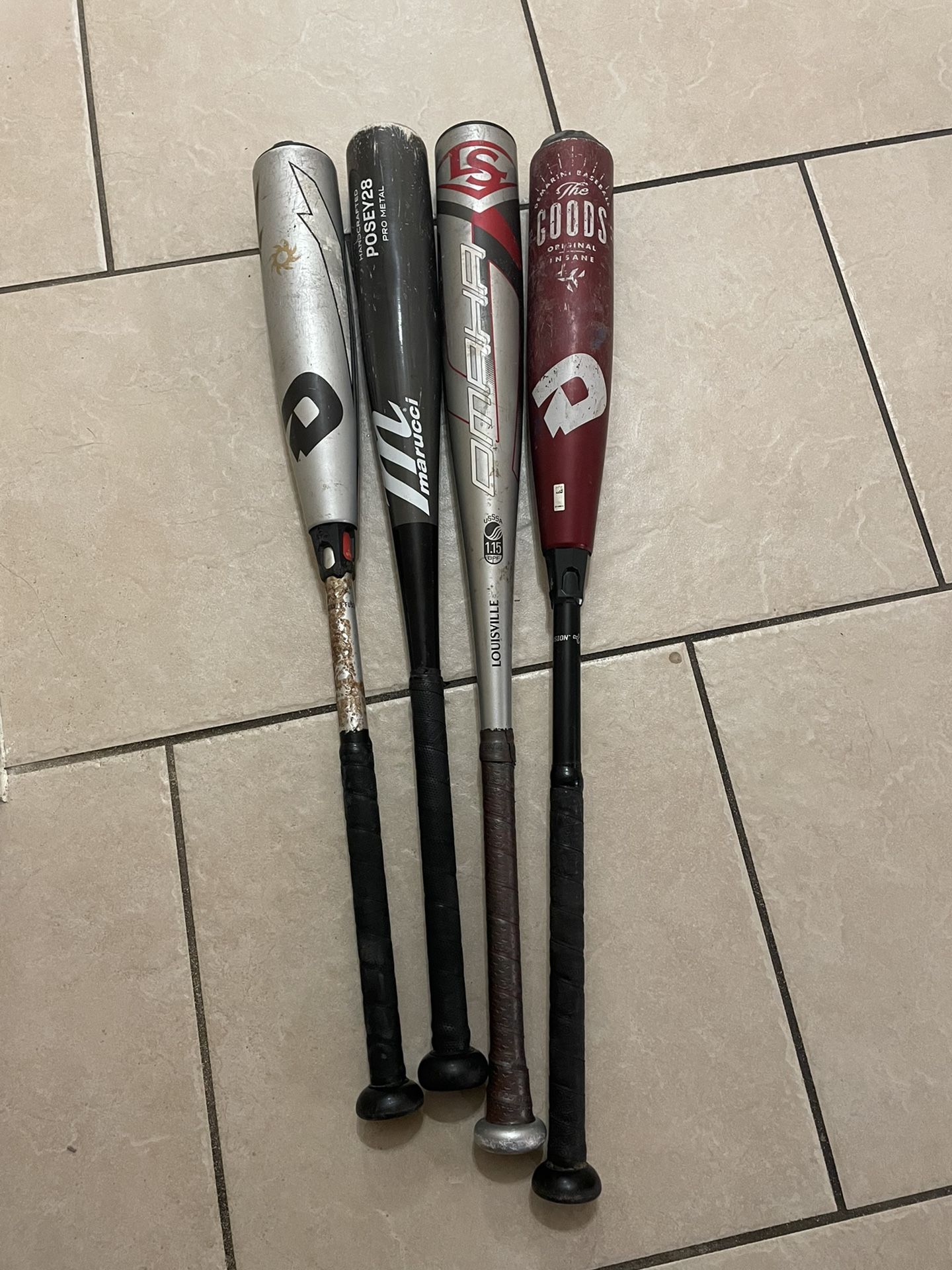 DeMarini, Lousiville Slugger, and Marucci Bats for Sale in El Paso, TX OfferUp