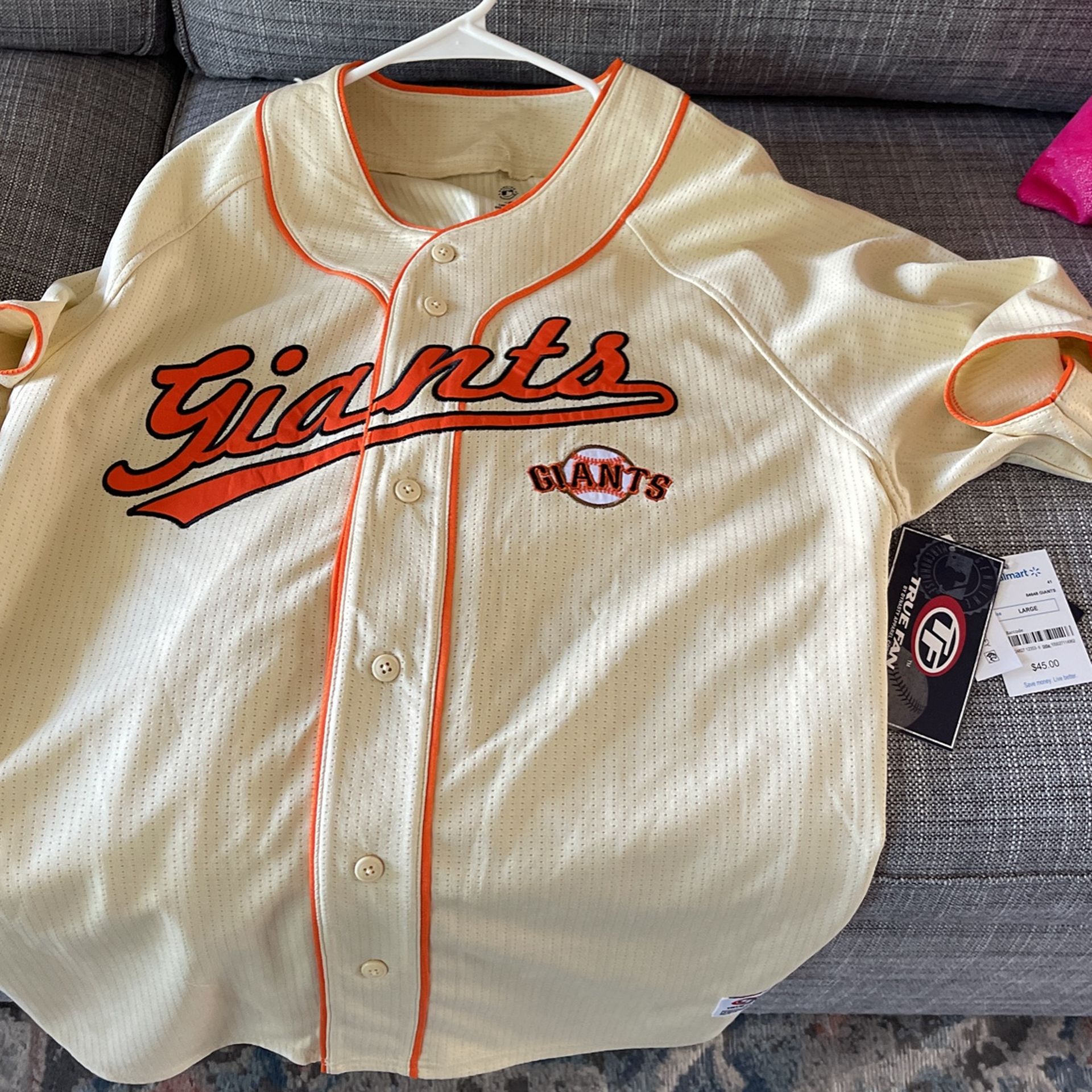 2 S.F Giant Shirt 1 Medium And 1 large 