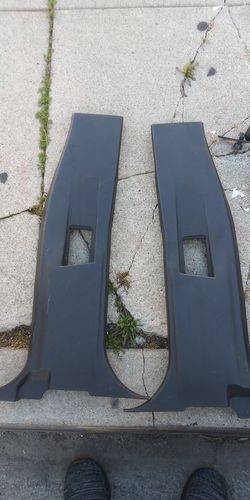 Xterra seat belt panels