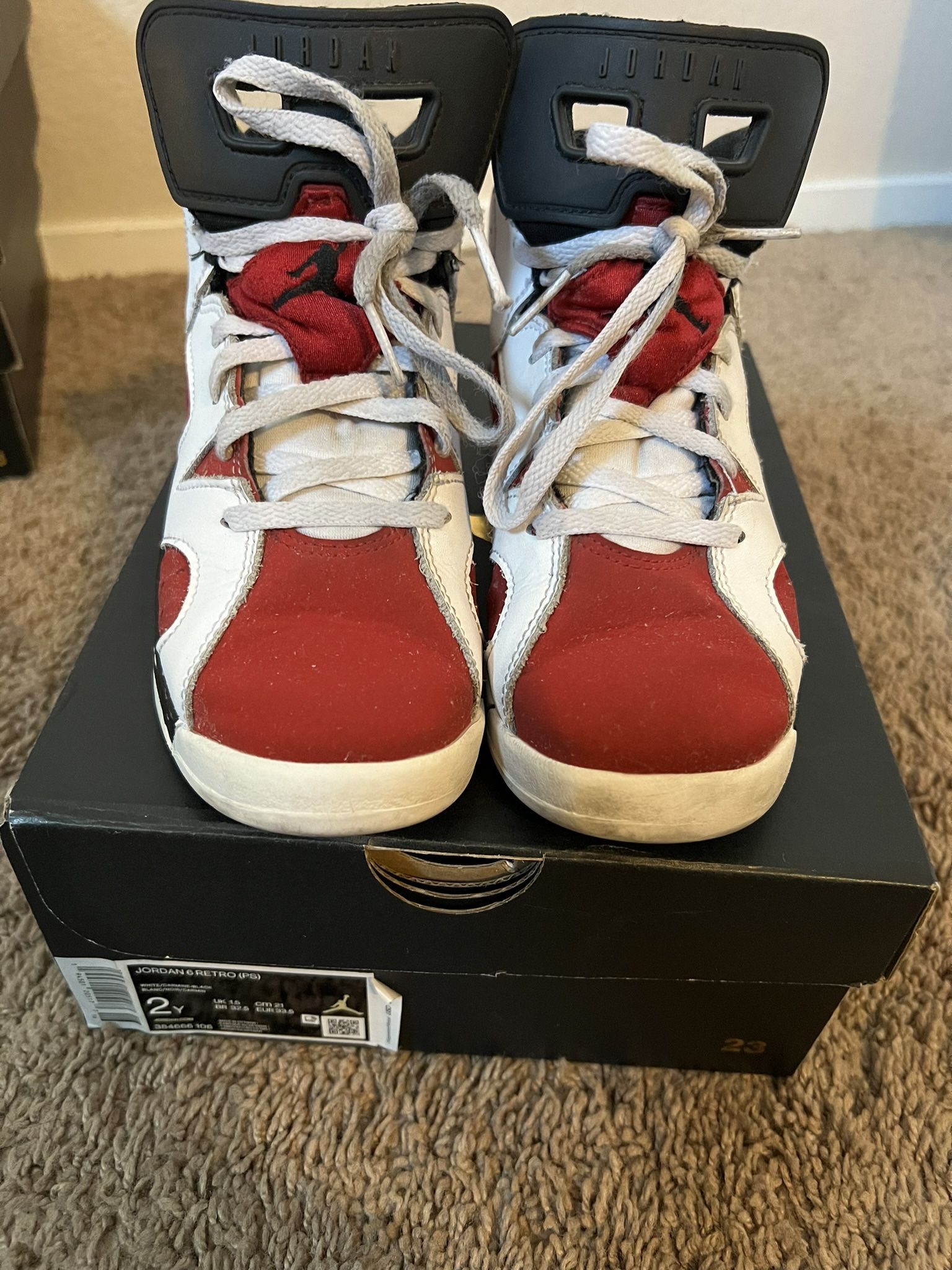 Jordan 6 mid Carmine Air Jordan 6 carmine release details main image 4