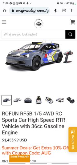 Rofun Rf5 1/5 Scale 2 Stroke Rc