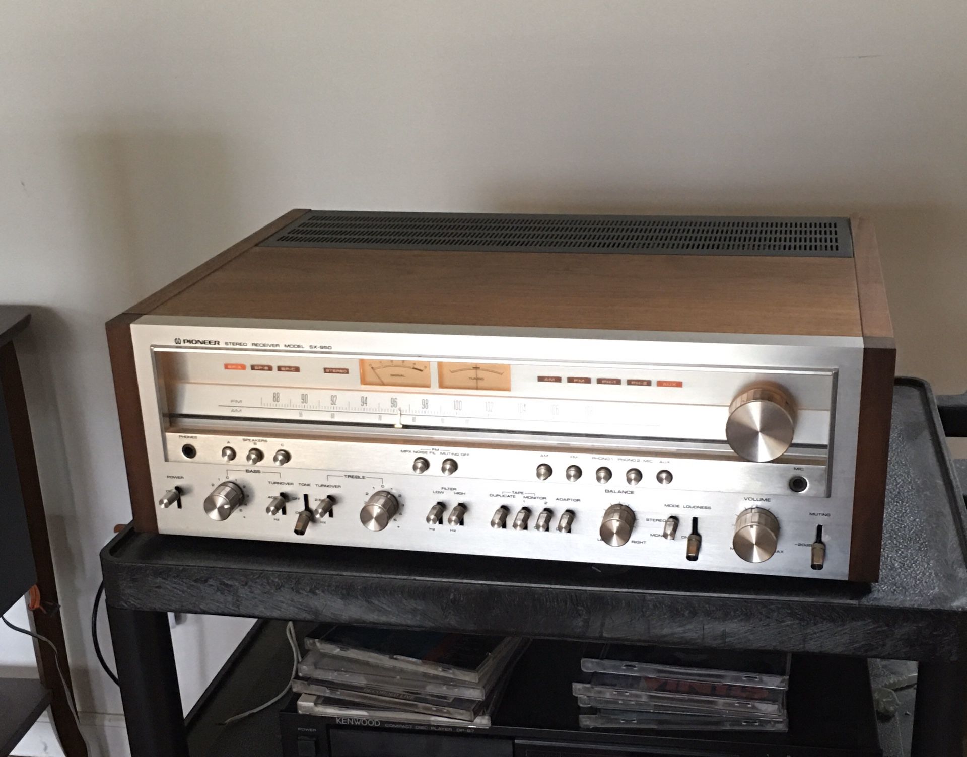 Vintage High End Pioneer Stereo Receiver SX-950 Super Clean Shape