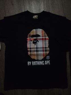 3 used bape shirts used for $40