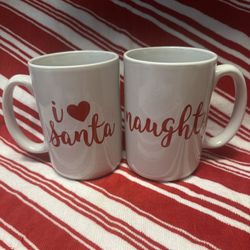 Pair of Christmas Mugs