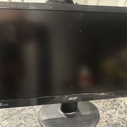 $20 Acer Computer Monitor, 20 Inches, With Cables