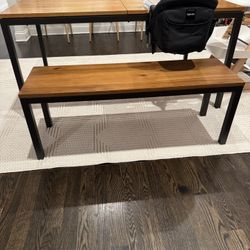 Kitchen Table Bench. 