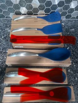 Princess house utensilios color azul