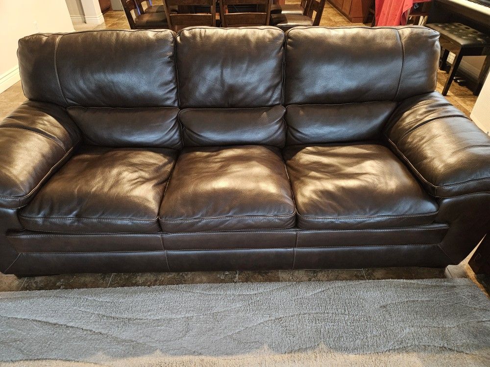Leather Sofa - Great Price!