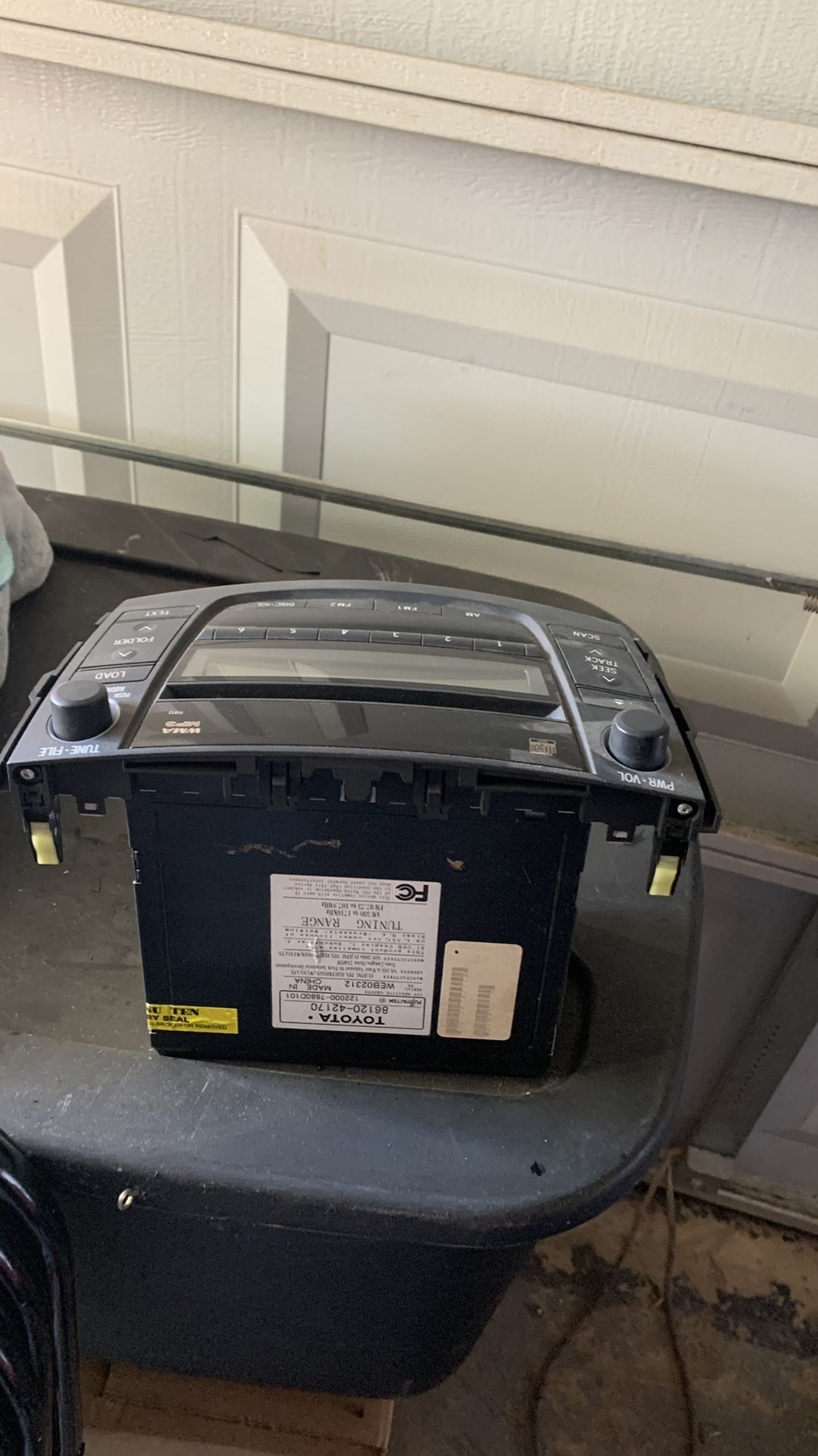 TOYOTA RAV4 XM RADIO 6 CD DISC CHANGER MP3 PLAYER OEM HEAD UNIT STEREO RAV 4