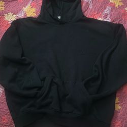 Black Essential Hoodie