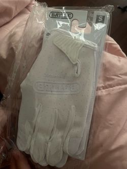 white battle doomspeed gloves adult small