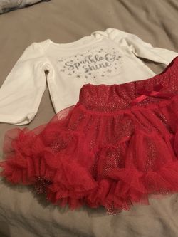 Christmas Baby Girl Outfit