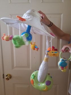 Rotating Crib Mobile W/ Music