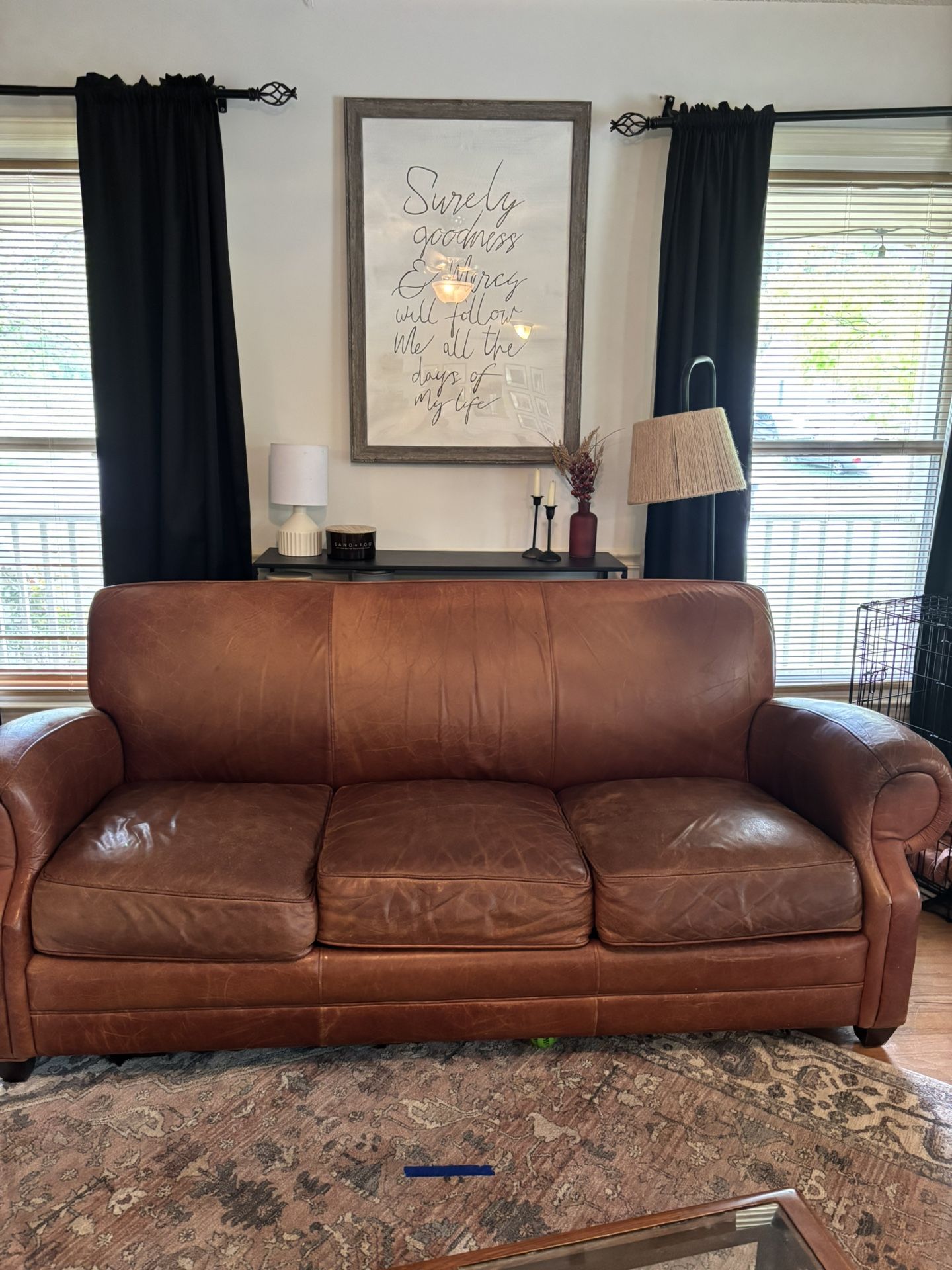 Leather Couch