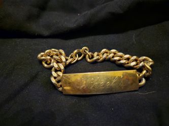 $10 Obo Men's Bracelet Engraved Wheels