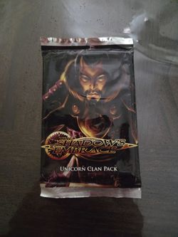 Legend of the Five Rings L5R CCG "The Shadow's Embrace" Unicorn Clan Pack - Factory Sealed
