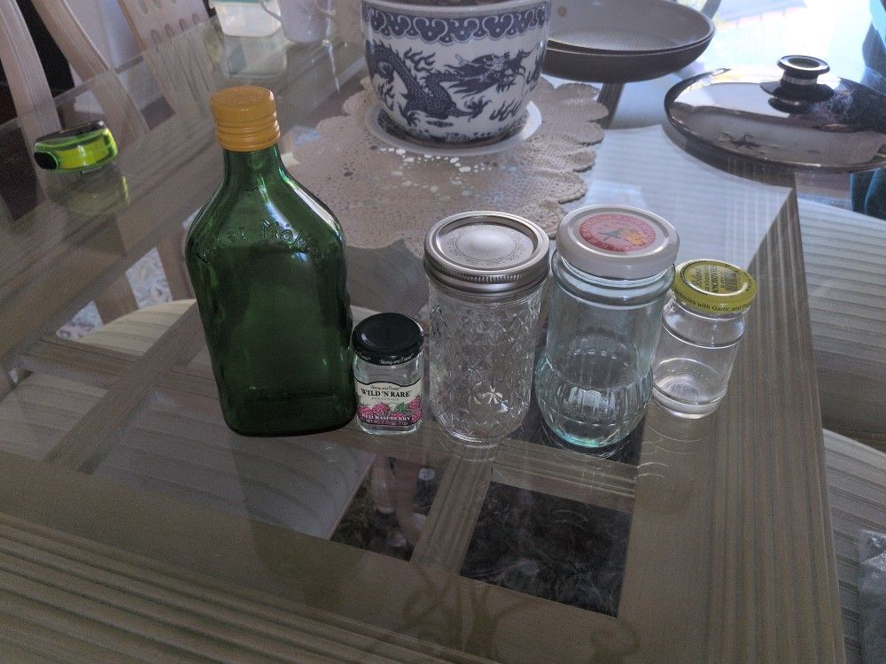 Vintage Glass Jars