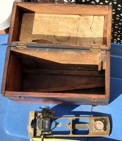 Vintage 1(contact info removed) Kelvin Azimuth Mirror