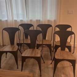 6 Brand New Dinning Chairs $225