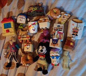 Vintage Fast Food Kids Meal Toy Lot