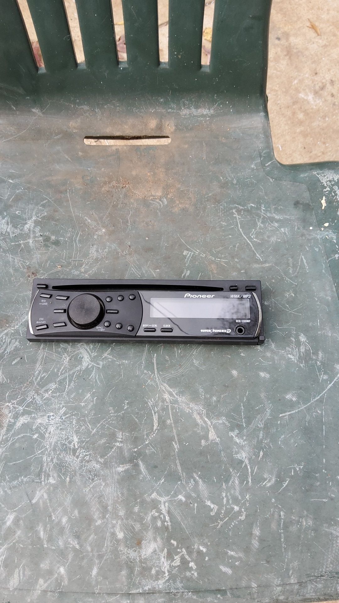 Pioneer face plate