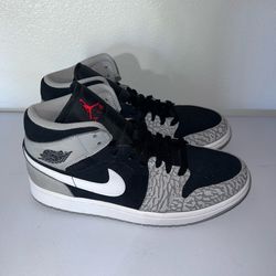Nike Air Jordan 1 Mid Elephant Toe
