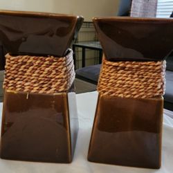 Party Light Sahara Sands Pillar Holder (2 Pair)