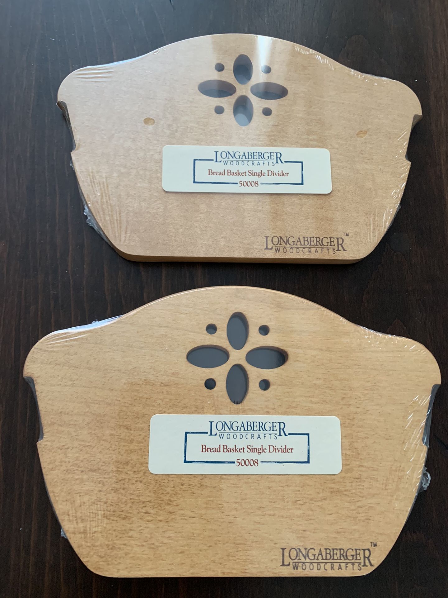 Longaberger Wooden Bread Basket Divider