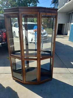 Antique Curio Cabinet