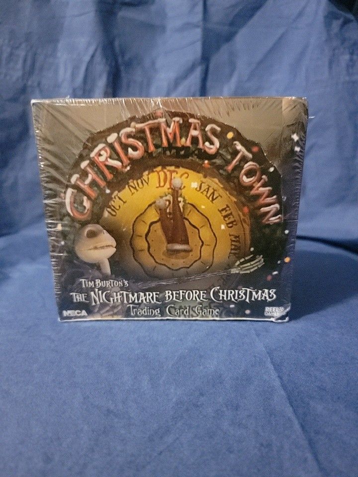 Factory Sealed Booster Box Nightmare Before Xmas Christmas Town Expansion TCG