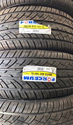 285 50 20 Brand New Tires Set