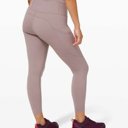 Lululemon Fast and Free Tight II 25" size 10
