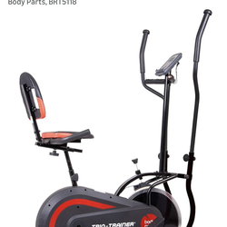 Elliptical with Seat Back Cushion - assembled. never used