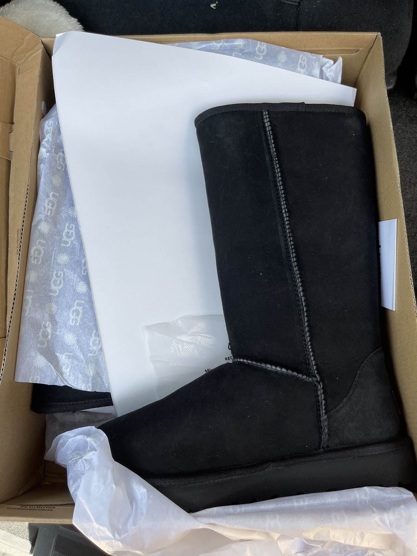 Ugg Black Tall Boot