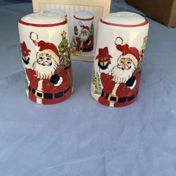 Santa Salt Pepper