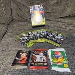 Lot Of 71 Football Cards, 2016 PLAYOFF , SCORE 2015, FLEER 1990, Draft 2017
