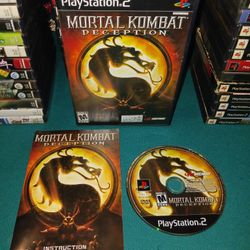 "Mortal Combat" ( Deception ) Playstation 2 Game (2004)
