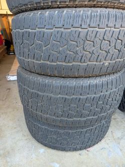 4 set of tires with wheels