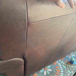 Leather Couch 