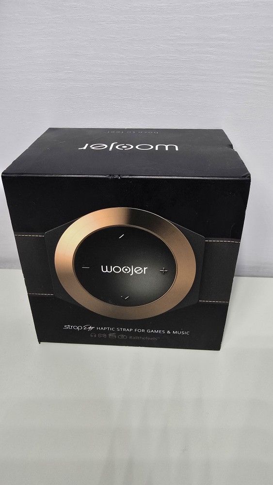Woojer Strap Edge Wearable Haptic Body Vibration