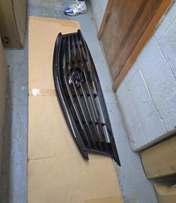 For Infiniti G37 G25 2009-2013 Q40 4Door Sedan Front Bumper Grille Matte Gloss Black 