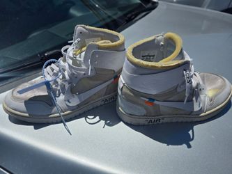 Jordan 1 make an offer size 9.5 off white