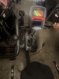 Premium Smart Programmable Electro-Magnetic Resistance Recumbent Elliptical Cross Trainer