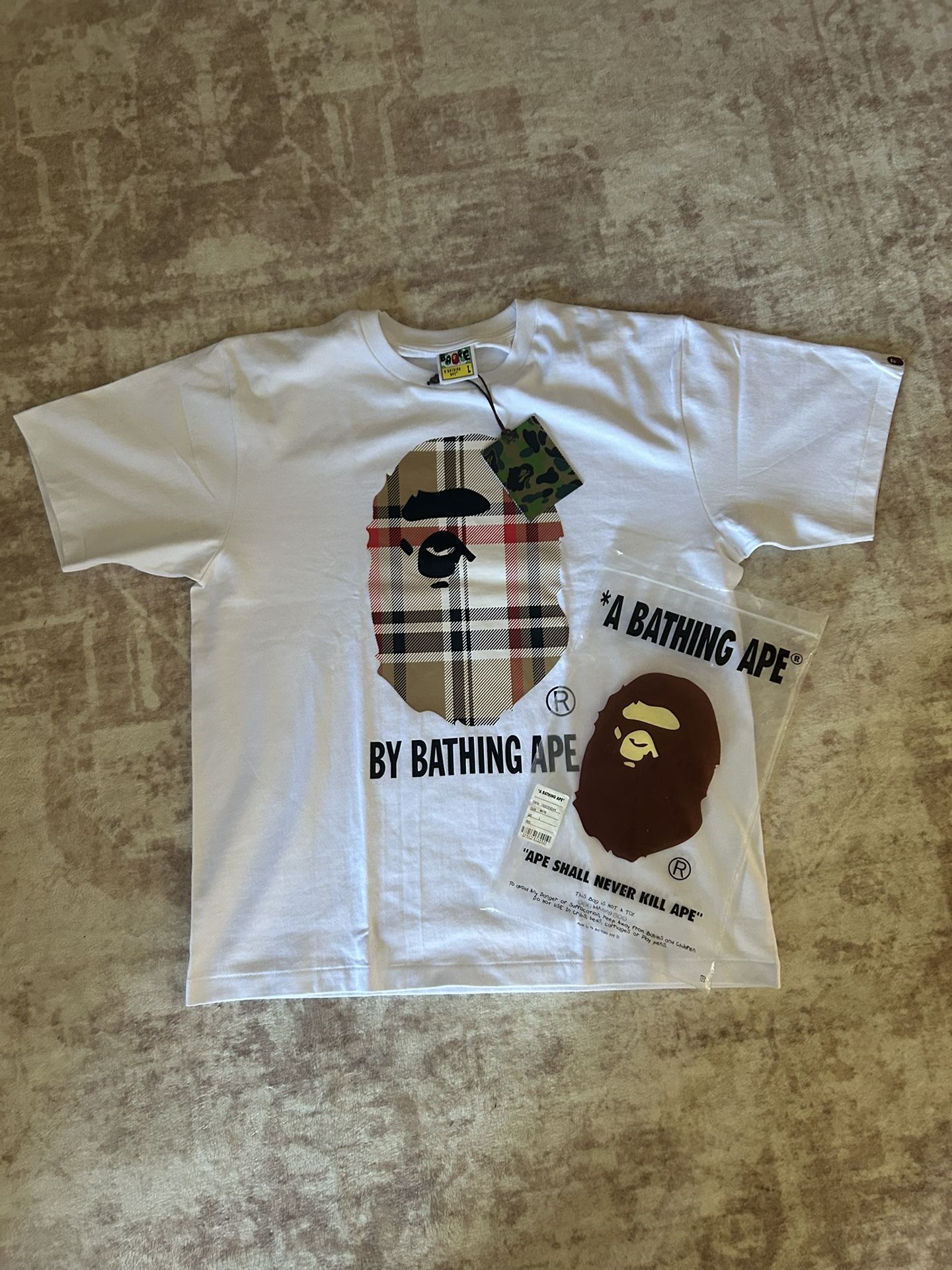 Bape X Burberry