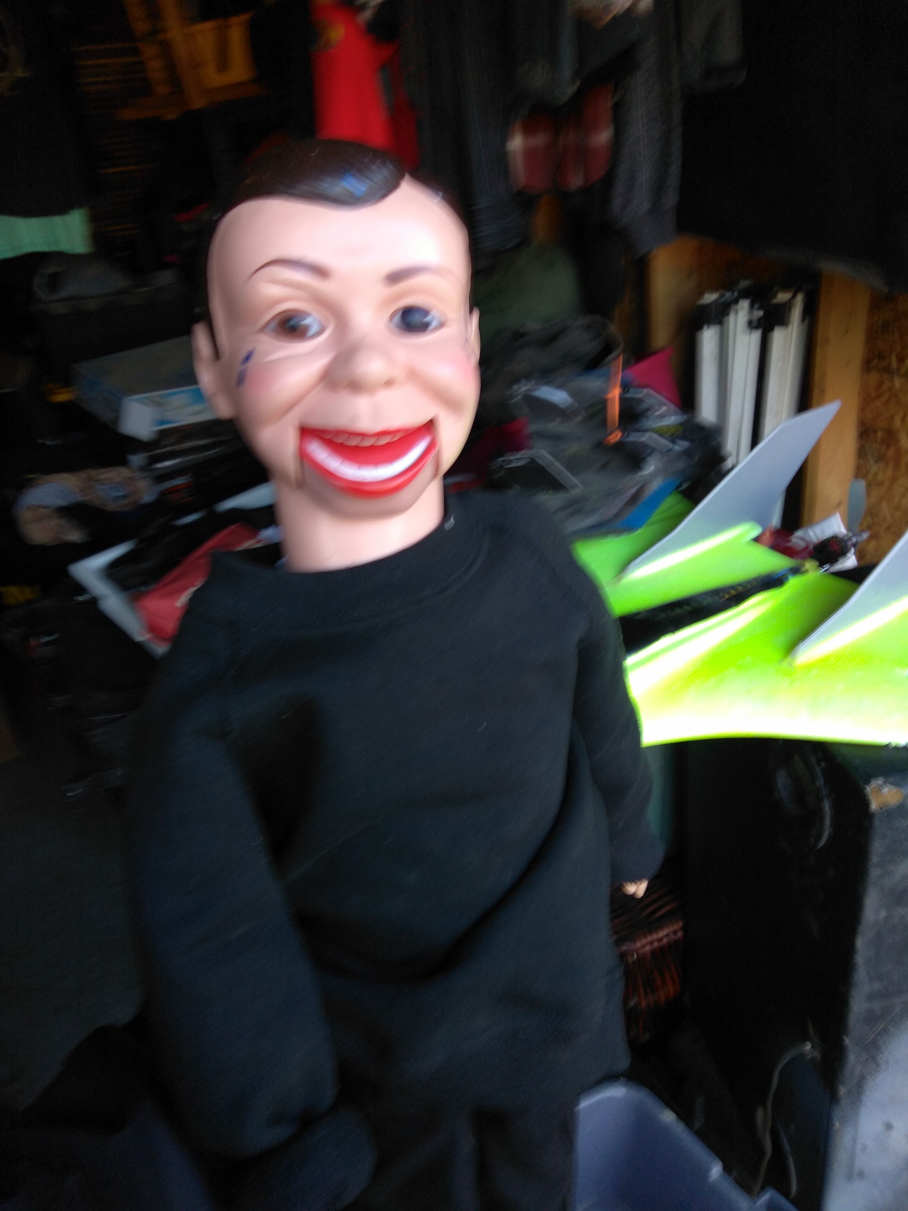 70s Charlie McCarthy ventriloquist doll also known as slappy