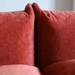 Highworth Nedek 5-Seat Chenille Fabric Upholstered Sectional Sofa