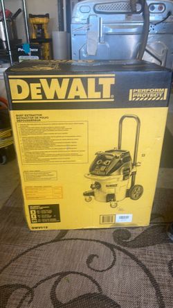 10 Gallon dust extractor with automatic filter clean