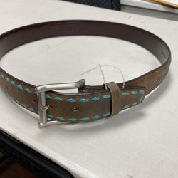 Leather Belt Size 34
