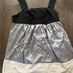 Womans Black Gray Shirt Size 16 By Simply Vera #19